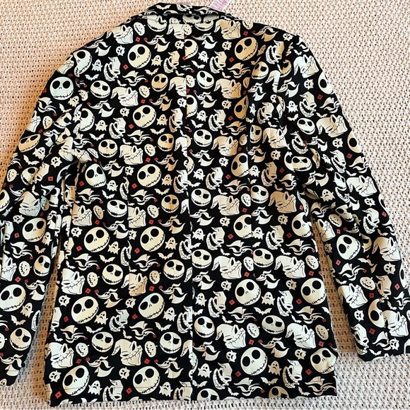 Disney Nightmare Before Christmas Glow in the Dark Blazer Light Up Bow Tie S/M - Picture 10 of 14